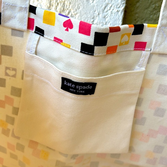 Kate Spade ♠️ canvas book tote - Picture 5 of 8